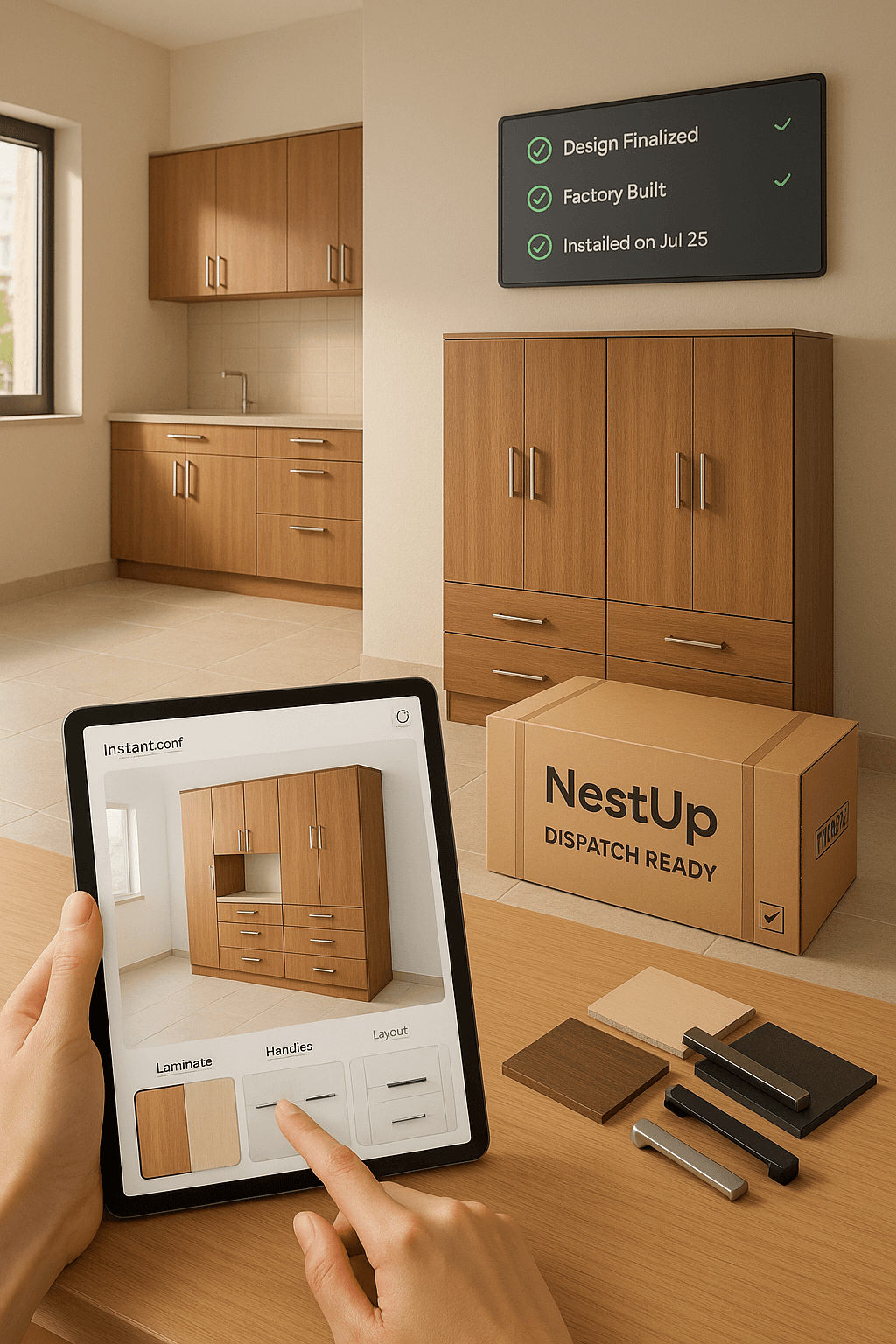 Futuristic Indian interiors representing modern convenience